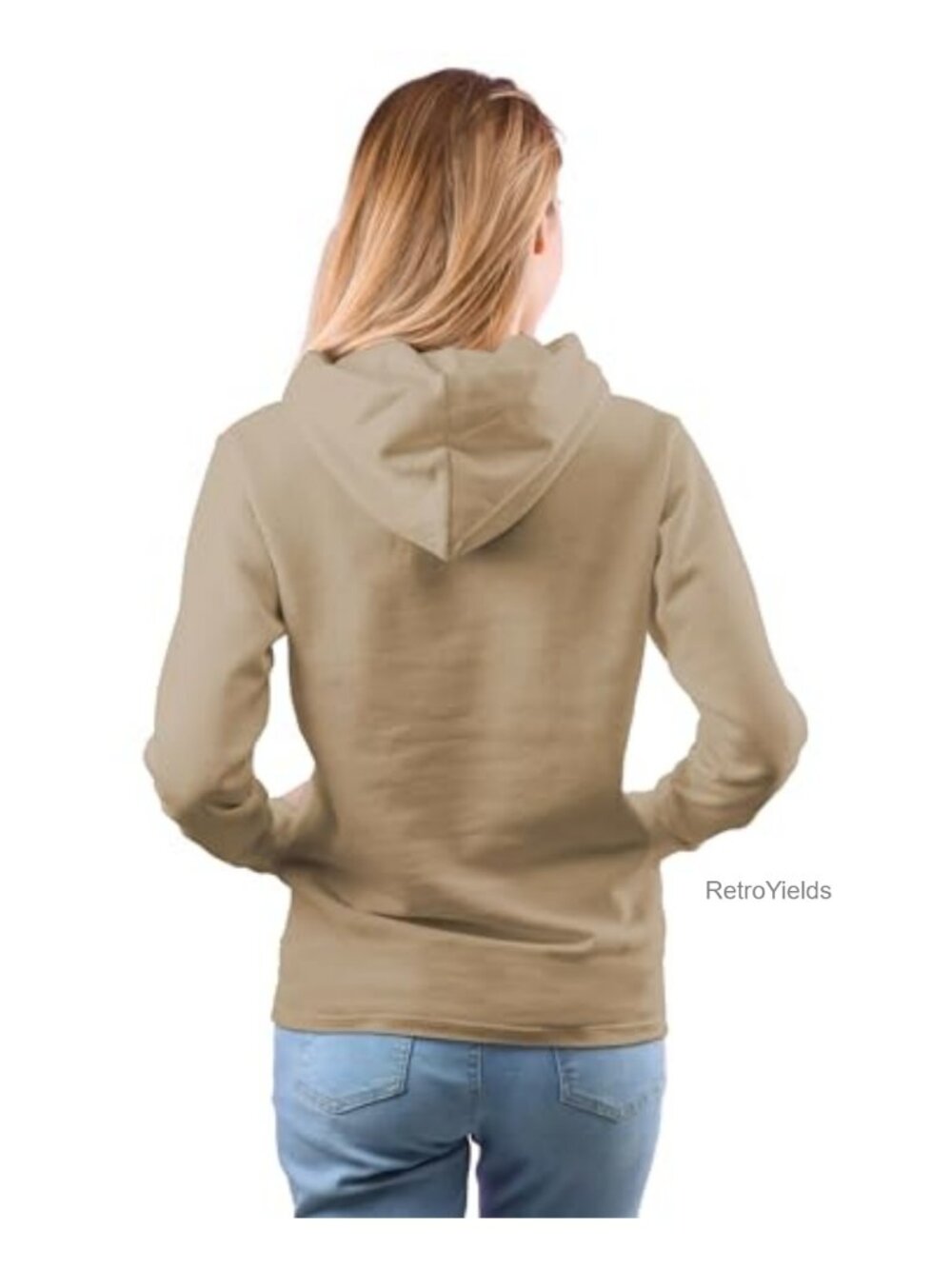 Women's Full-Zip French Terry Hoodie Cotton Knit Active Jacket
